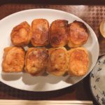 人気の「ホワイト餃子」は熱々で絶品でやみつき!
