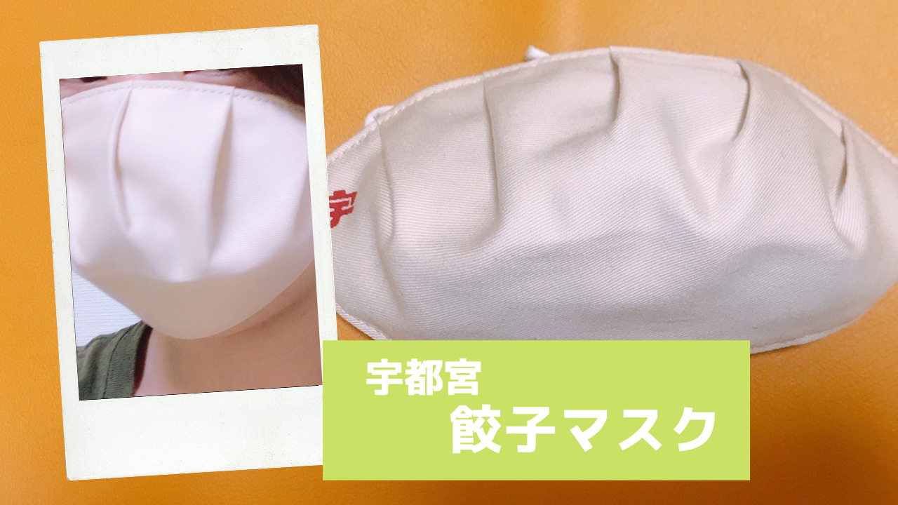 「宇都宮餃子マスク」がついに発売！サイズは？つけ心地は？