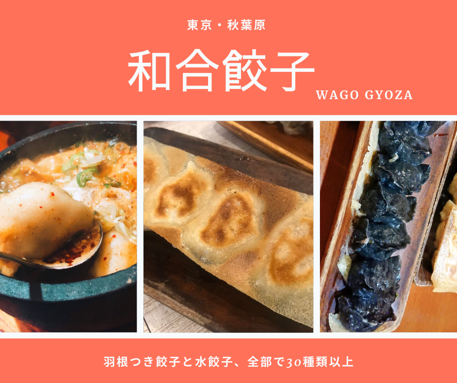 秋葉原の「和合餃子」は羽根つき餃子と水餃子が30種類以上！ | ぎょうざ.com
