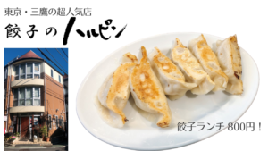 肉汁堪能するなら「餃子のハルピン」ランチコスパ最強