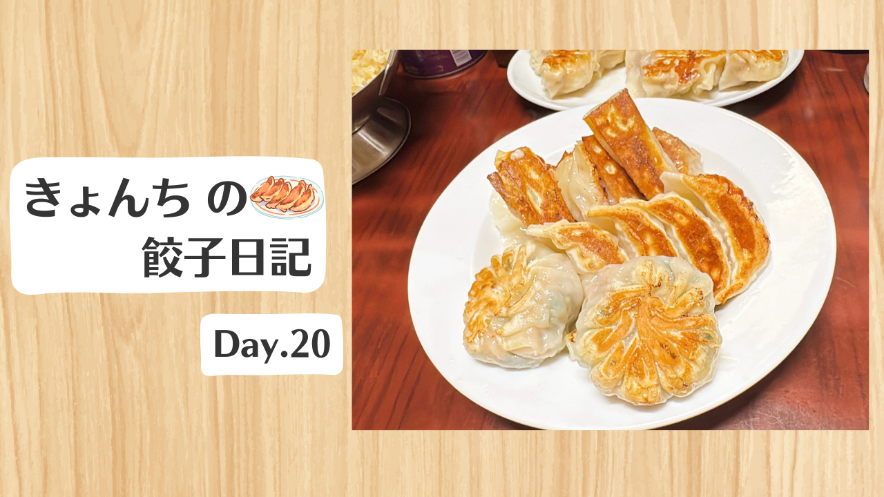 餃子日記：2026年1月20日