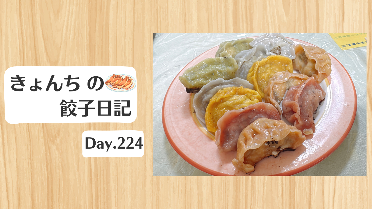 餃子日記：2026年8月12日