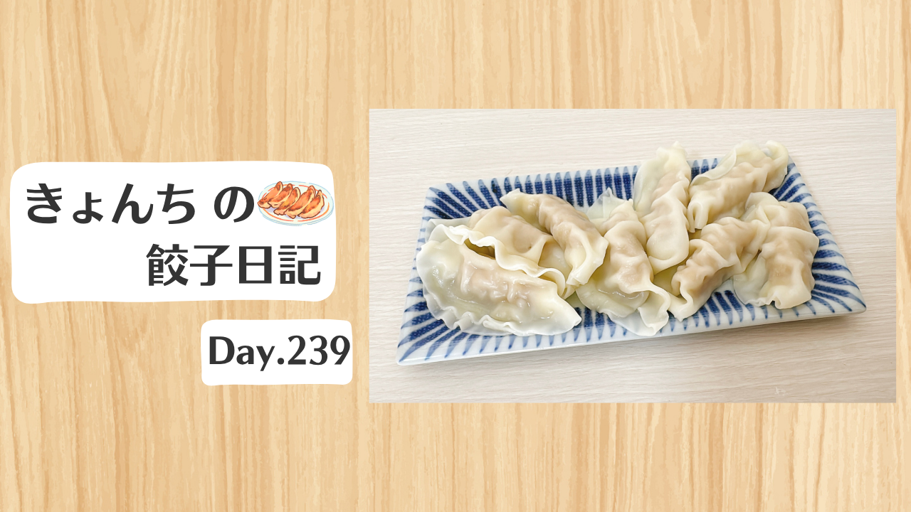 餃子日記：2026年8月27日